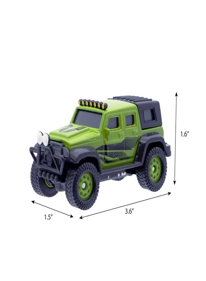 Mighty Fleet Diecast 3-Pack, Pick-Up Truck, SUV, and Off-Road Truck, Durable 3” Diecast Vehicles for Kids Ages 3+ - Image 3